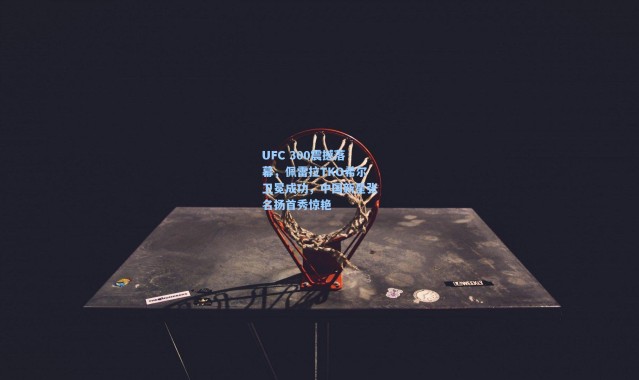 UFC 300震撼落幕,佩雷拉TKO希尔卫冕成功,中国新星张名扬首秀惊艳